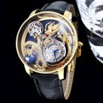 Jacob&Co Factory Lucky Dragon New Year Gold stainless steel Diameter 47mm watch